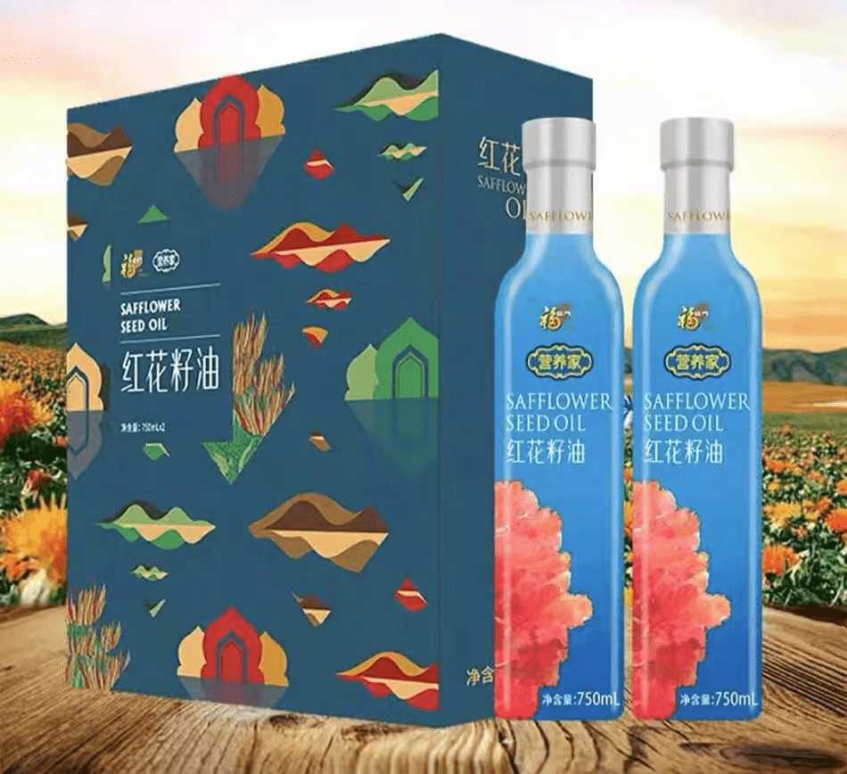 營(yíng)養(yǎng)家 紅花籽油 ≥500ml*2